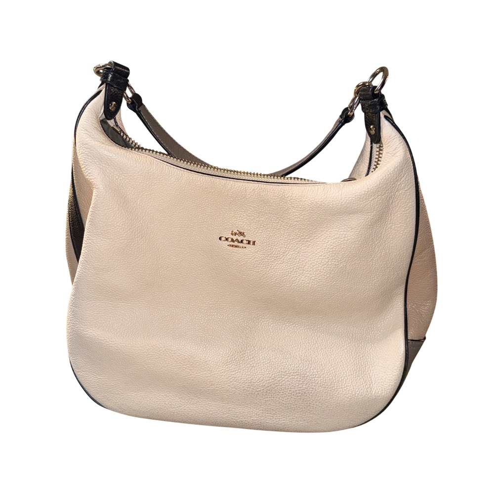 Coach Harley Hobo in Geometric Colorblock Leather bag purse